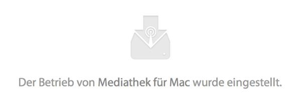 Mediathek Mac eingestellt